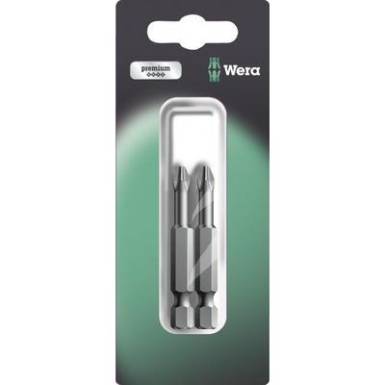 Edzett, ötvözött szerszámacél 2db-os BIT, kereszthornyú PH 1 Wera 851/4 TZ SB SiS 05134380001 Edzett, ötvözött szerszámacél 2db-os BIT, kereszthornyú PH 1 Wera 851/4 TZ SB SiS 05134380001