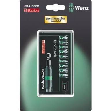 Edzett, ötvözött szerszámacél Torx, PH, PZ kereszthornyú BIT készlet, 10 részes Wera 8757-9/BTZ 05073418001 Edzett, ötvözött szerszámacél Torx, PH, PZ kereszthornyú BIT készlet, 10 részes Wera 8757-9/BTZ 05073418001