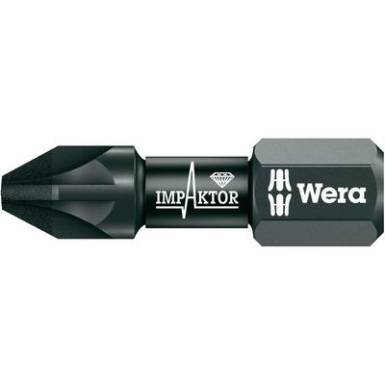 Wera 855/1 IMP DC 1 x PZ 2x25 Impaktor bit 05073921001 Pozidriv Hossz:25 mm