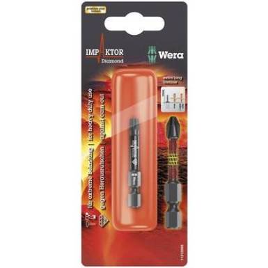 Gyémántbevonatos ötvözött szerszámacél Impaktor Torx BIT, T 40 Wera 867/4 IMP DC SB SiS 05073967001 Gyémántbevonatos ötvözött szerszámacél Impaktor Torx BIT, T 40 Wera 867/4 IMP DC SB SiS 05073967001