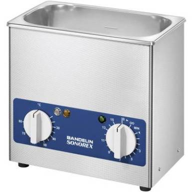 Ultrahangos tiszt&iacute;t&oacute; k&eacute;sz&uuml;l&eacute;k, SONOREX Super 3.0 l 240 x 140 x100 mm, 140 W Bandelin RK 100H