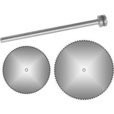 2 db körfűrészlap felfogó tengellyel, Ø 12 + 19 mm, Donau 1640 2 db körfűrészlap felfogó tengellyel, Ø 12 + 19 mm, Donau 1640