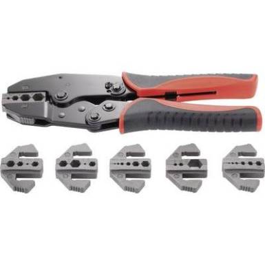 Krimpelő fogó 7 részes készlet, koax csatlakozókhoz Toolcraft Krimpelő fogó 7 részes készlet, koax csatlakozókhoz Toolcraft