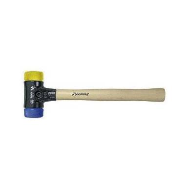 Gumikalap&aacute;cs, k&iacute;m&eacute;lő kalap&aacute;cs 290 g, s&aacute;rga/k&eacute;k Wiha