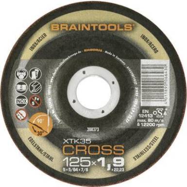 Vágó-, tisztítótárcsa XTK35 Cross Rhodius 208373 Vágó-, tisztítótárcsa XTK35 Cross Rhodius 208373