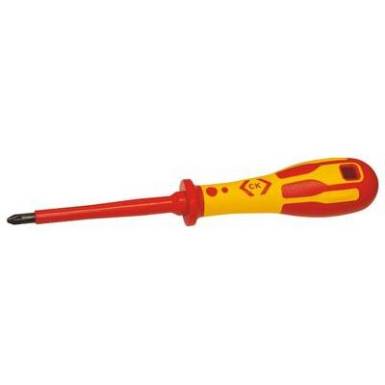 VDE Kereszthornyú csavarhúzó C.K. PZ 1 Penge hossz: 80 mm VDE 0682-201,DIN ISO 8764,DIN EN 60900 VDE Kereszthornyú csavarhúzó C.K. PZ 1 Penge hossz: 80 mm VDE 0682-201,DIN ISO 8764,DIN EN 60900