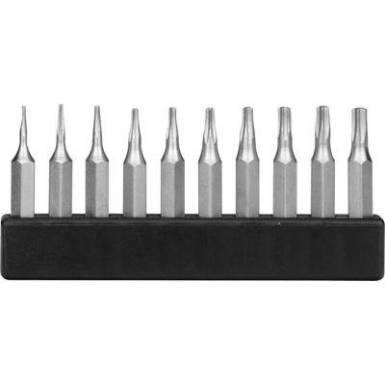 Torx mini BIT k&eacute;szlet 10 r&eacute;szes T1-T10-ig