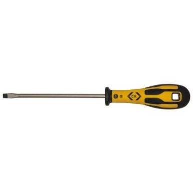 Egyenes pengéjű csavarhúzó, pengeszélesség: 6.5 mm, penge hossz: 150 mm C.K. Dextro T49110-065 Egyenes pengéjű csavarhúzó, pengeszélesség: 6.5 mm, penge hossz: 150 mm C.K. Dextro T49110-065