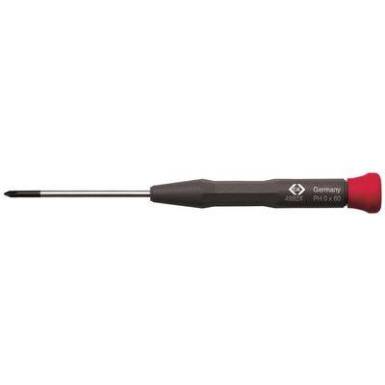 Elektronika- és finommechanika Kereszthornyú csavarhúzó C.K. PH 1 Penge hossz: 80 mm Elektronika- és finommechanika Kereszthornyú csavarhúzó C.K. PH 1 Penge hossz: 80 mm