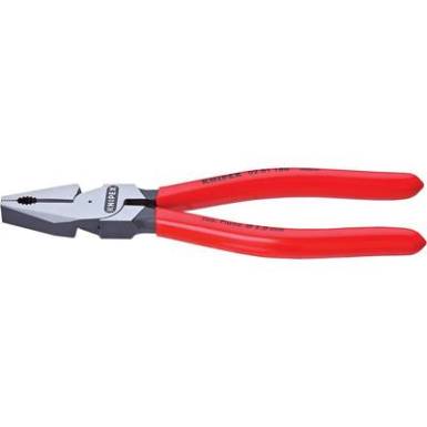 Erő kombin&aacute;lt fog&oacute;, 225 mm, v&aacute;g&aacute;si &eacute;rt&eacute;k kem&eacute;ny: &Oslash; 3 mm, zongorahuzal: &Oslash; 2,5 mm, max. 25 mm&sup2;, Knipex 02 01 225