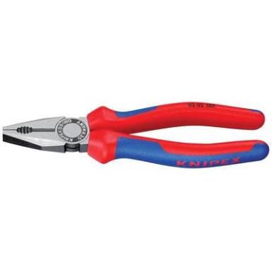 Kombinált fogó, 160 mm, vágási érték: (közepes/kemény) Ø 3,1/2 mm, max. 16 mm², Knipex 03 02 160 Kombinált fogó, 160 mm, vágási érték: (közepes/kemény) Ø 3,1/2 mm, max. 16 mm², Knipex 03 02 160