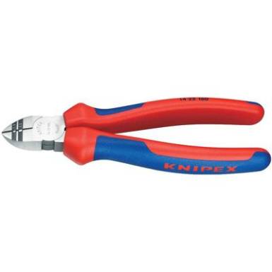 Huzalcsupaszító-oldalcsípőfogó, lágy/közepes huzal: 2,5/1,5 mm, Knipex 14 22 160 Huzalcsupaszító-oldalcsípőfogó, lágy/közepes huzal: 2,5/1,5 mm, Knipex 14 22 160
