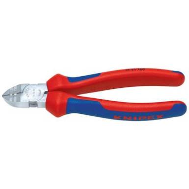 Huzalcsupaszító-oldalcsípőfogó, lágy/közepes huzal: 2,5/1,5 mm, Knipex 14 25 160 Huzalcsupaszító-oldalcsípőfogó, lágy/közepes huzal: 2,5/1,5 mm, Knipex 14 25 160