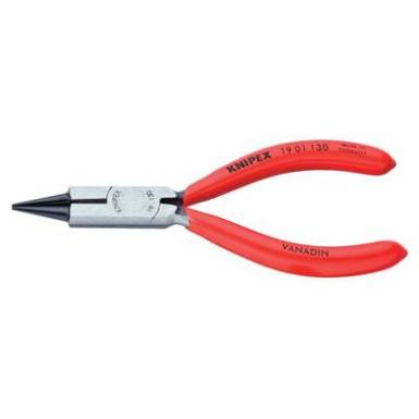 Kerekcsőrű fogó vágóéllel (ékszerész fogó) 130 mm, Knipex 19 01 130 Kerekcsőrű fogó vágóéllel (ékszerész fogó) 130 mm, Knipex 19 01 130