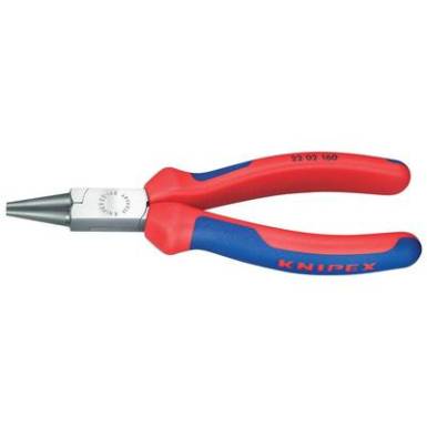 Kerek csőrű fogó 140 mm, rövid csőrrel, Knipex 22 02 140 Kerek csőrű fogó 140 mm, rövid csőrrel, Knipex 22 02 140