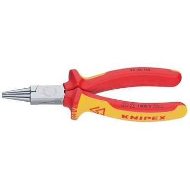Kerek csőrű fogó 160 mm, rövid csőrrel, Knipex 22 06 160 Kerek csőrű fogó 160 mm, rövid csőrrel, Knipex 22 06 160