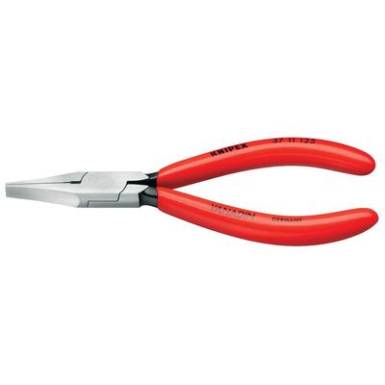 Markoló fogó finommechanikához 125 mm, lapos, széles pofa, Knipex 37 11 125 Markoló fogó finommechanikához 125 mm, lapos, széles pofa, Knipex 37 11 125