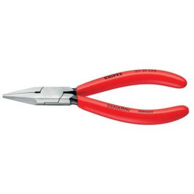 Markoló fogó finommechanikához 125 mm, lapos, hegyes pofa, Knipex 37 21 125 Markoló fogó finommechanikához 125 mm, lapos, hegyes pofa, Knipex 37 21 125