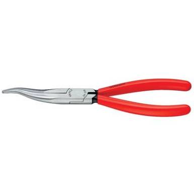 Műszerész fogó 200 mm, hajlított, lapos, kerek pofa, Knipex 38 31 200 Műszerész fogó 200 mm, hajlított, lapos, kerek pofa, Knipex 38 31 200