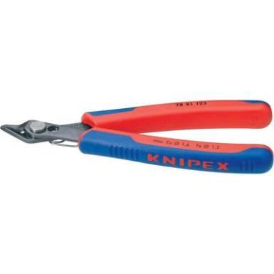 Elektronikai, finommechanikai hegyescsőrű csípőfogó 125 mm Knipex Super-Knips 78 81 125 Elektronikai, finommechanikai hegyescsőrű csípőfogó 125 mm Knipex Super-Knips 78 81 125