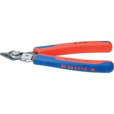 Elektronikai, finommechanikai hegyescsőrű csípőfogó 125 mm Knipex Super-Knips 78 91 125 Elektronikai, finommechanikai hegyescsőrű csípőfogó 125 mm Knipex Super-Knips 78 91 125