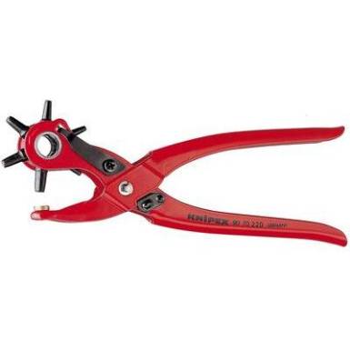 Revolver lyukasztófogó, forgó lyukasztófogó 220 mm, porszórt bevonattal, Knipex 90 70 220 EAN Revolver lyukasztófogó, forgó lyukasztófogó 220 mm, porszórt bevonattal, Knipex 90 70 220 EAN