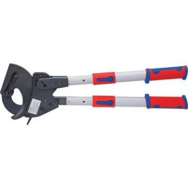 Racsnis elvű kábelolló 680 mm, teleszkópos szárral, vágóérték: Ø 100 mm, Knipex 95 32 100 Racsnis elvű kábelolló 680 mm, teleszkópos szárral, vágóérték: Ø 100 mm, Knipex 95 32 100