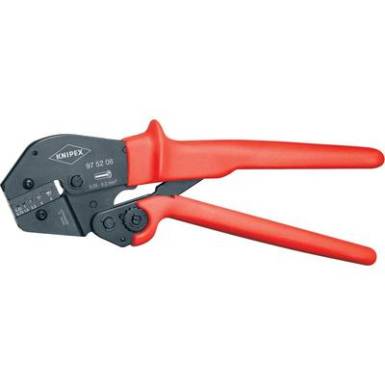 Krimpelő fogó kétkezes kezelésre is 250 mm, érvéghüvelyek, Knipex 97 52 08 Krimpelő fogó kétkezes kezelésre is 250 mm, érvéghüvelyek, Knipex 97 52 08