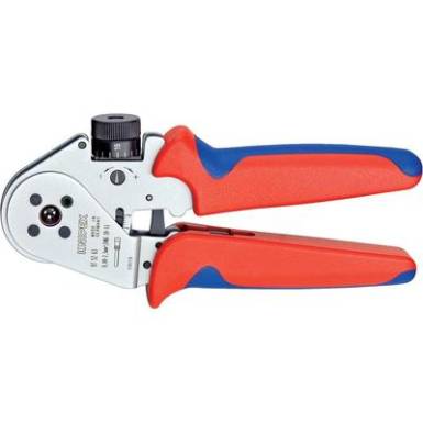 Négy tüskés sajtoló fogó csavart érintkezőkhöz, krómozott, Knipex 97 52 63 Négy tüskés sajtoló fogó csavart érintkezőkhöz, krómozott, Knipex 97 52 63