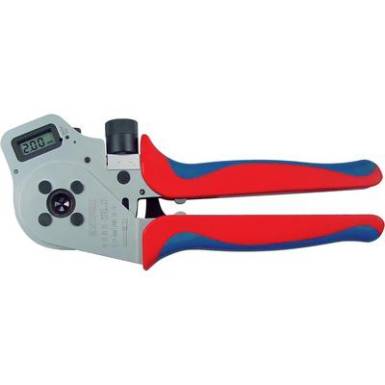 Négy tüskés sajtoló fogó elforgatott érintkezőkhöz, krómozott, Knipex 97 52 65 DG Négy tüskés sajtoló fogó elforgatott érintkezőkhöz, krómozott, Knipex 97 52 65 DG