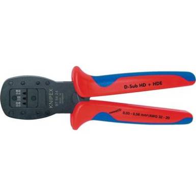 Krimpelő fogó miniatűr dugóhoz, párhuzamos krimpelés, barnított, D-SUB, HD 20 HDE dugó, Knipex 97 54 24 Krimpelő fogó miniatűr dugóhoz, párhuzamos krimpelés, barnított, D-SUB, HD 20 HDE dugó, Knipex 97 54 24