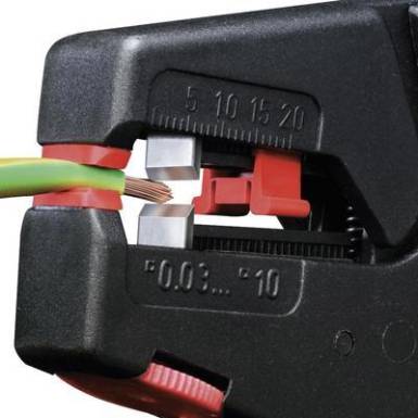 KNIPEX k&aacute;belcsupaszol&oacute;fog&oacute; 0,03 - 10 mm&sup2;, 12 40 200