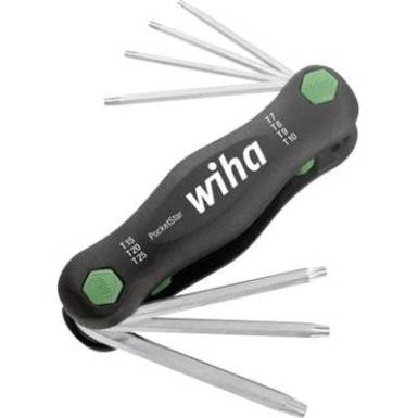 Wiha Pocketstar 7 részes kulcstartós, zseb Torx csavarhúzókészlet Wiha Pocketstar 7 részes kulcstartós, zseb Torx csavarhúzókészlet