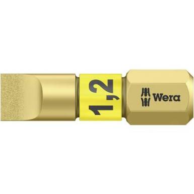 Egyenes pengéjű bitek, BiTorsion® Wera 05 056176 001 6.5 mm 6,3 mm (1/4) Hossz:25 mm Egyenes pengéjű bitek, BiTorsion® Wera 05 056176 001 6.5 mm 6,3 mm (1/4) Hossz:25 mm