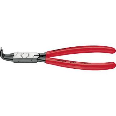 Seegergyűrű fogók belső gyűrűkhöz (furatok) 300 mm, Ø 85-140 mm, 90°-ban hajlított, Knipex 46 21 J41 Seegergyűrű fogók belső gyűrűkhöz (furatok) 300 mm, Ø 85-140 mm, 90°-ban hajlított, Knipex 46 21 J41