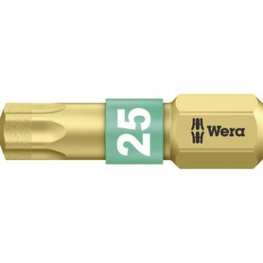 Gyémántbevonatos ötvözött szerszámacél Torx BIT, T 25 Wera 867/1 BDC TX25X25 05066106001 Gyémántbevonatos ötvözött szerszámacél Torx BIT, T 25 Wera 867/1 BDC TX25X25 05066106001