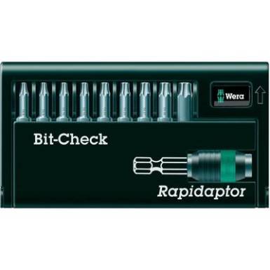 Edzett, ötvözött szerszámacél 10 részes Torx BIT készlet Wera 8667-9/Z 05057115001 Edzett, ötvözött szerszámacél 10 részes Torx BIT készlet Wera 8667-9/Z 05057115001