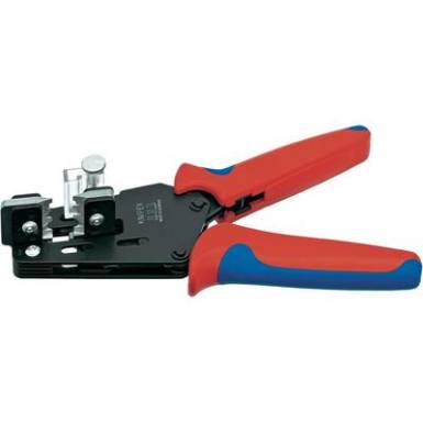 Precíziós huzalcsupaszító fogók alakkésekkel 195 mm, szolárkábelekhez, Knipex 12 12 12 Precíziós huzalcsupaszító fogók alakkésekkel 195 mm, szolárkábelekhez, Knipex 12 12 12