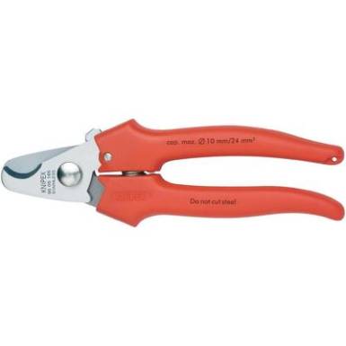 Kábelolló 165 mm, max. Ø 10 mm, Knipex 95 05 165 Kábelolló 165 mm, max. Ø 10 mm, Knipex 95 05 165