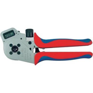 Négy tüskés sajtoló fogó elforgatott érintkezőkhöz 250 mm, Knipex 97 52 65 DG A Négy tüskés sajtoló fogó elforgatott érintkezőkhöz 250 mm, Knipex 97 52 65 DG A
