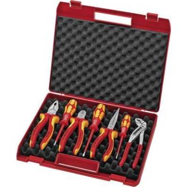 Szerszámdoboz 7 részes VDE szerszámokkal, Knipex 00 21 15 Szerszámdoboz 7 részes VDE szerszámokkal, Knipex 00 21 15