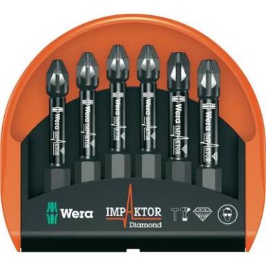 Mini-Check Impaktor 3 kereszthornyú PZ 6 részes Wera 05057692001 bitkészlet PZ 2/PZ 3 hossz:50 mm Mini-Check Impaktor 3 kereszthornyú PZ 6 részes Wera 05057692001 bitkészlet PZ 2/PZ 3 hossz:50 mm