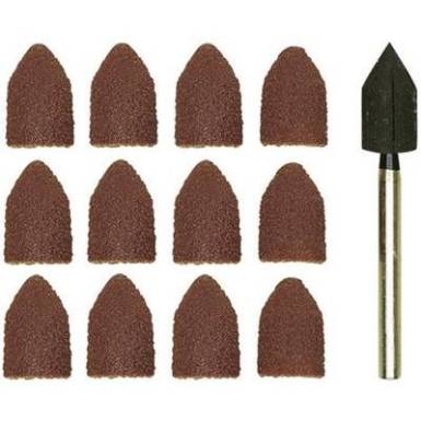 Proxxon Micromot 28 987 Csiszolósapka kúpos, 13 x 9 mm, 10 részes Proxxon Micromot 28 987 Csiszolósapka kúpos, 13 x 9 mm, 10 részes