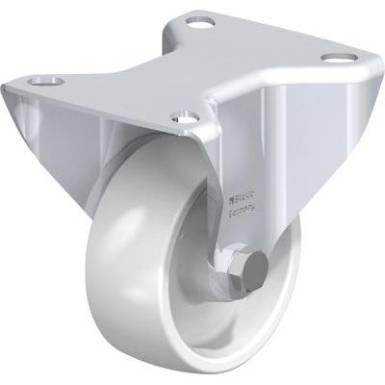 Acéllemez görgő, poliamid, 75MM csavaros rögzítésű talp Acéllemez görgő, poliamid, 75MM csavaros rögzítésű talp