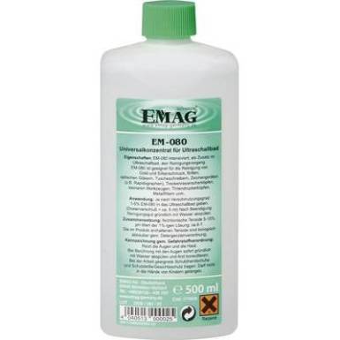 Ékszertisztító folyadék aranyhoz, ékszerhez, CD/DVD-hez 0,5l ultrahangos tisztítóba Emag EM080 Ékszertisztító folyadék aranyhoz, ékszerhez, CD/DVD-hez 0,5l ultrahangos tisztítóba Emag EM080