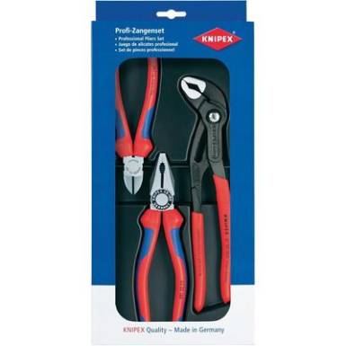 Fogókészlet, 3 részes, Bestseller-csomag, Knipex 00 20 09 V01 Fogókészlet, 3 részes, Bestseller-csomag, Knipex 00 20 09 V01