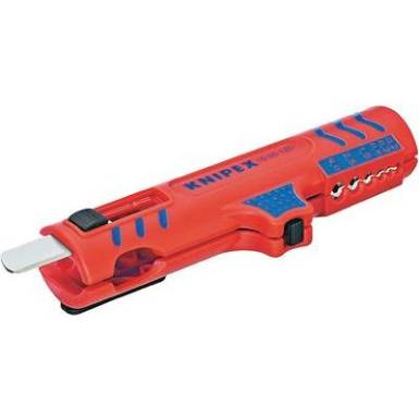 Univerzális csupaszítószerszám 125 mm, hosszvágóval, Ø 8-13 mm, Knipex 16 85 125 SB Univerzális csupaszítószerszám 125 mm, hosszvágóval, Ø 8-13 mm, Knipex 16 85 125 SB