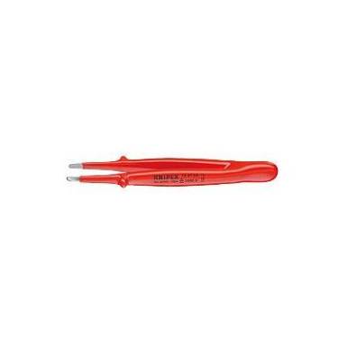 Precíziós szigetelt csipesz, fogazott, 145 mm, egyenes, Knipex 92 67 63 Precíziós szigetelt csipesz, fogazott, 145 mm, egyenes, Knipex 92 67 63