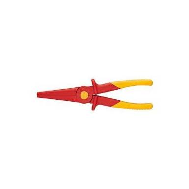 VDE félkerek csőrű műanyag fogó 220 mm, Knipex 98 62 02 VDE félkerek csőrű műanyag fogó 220 mm, Knipex 98 62 02
