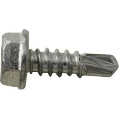 Horganyzott acél lemezcsavar fúróheggyel, külső hatlapú DIN 7504, Ø3,5x19 mm, 100 db, TOOLCRAFT Horganyzott acél lemezcsavar fúróheggyel, külső hatlapú DIN 7504, Ø3,5x19 mm, 100 db, TOOLCRAFT